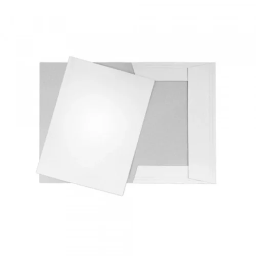Hromokartonska fascikla bela 230g