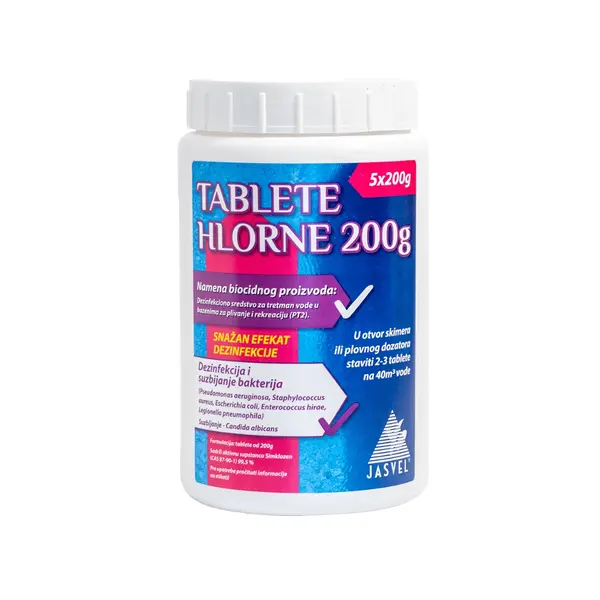 TABLETE HLORNE 200g 5x200
