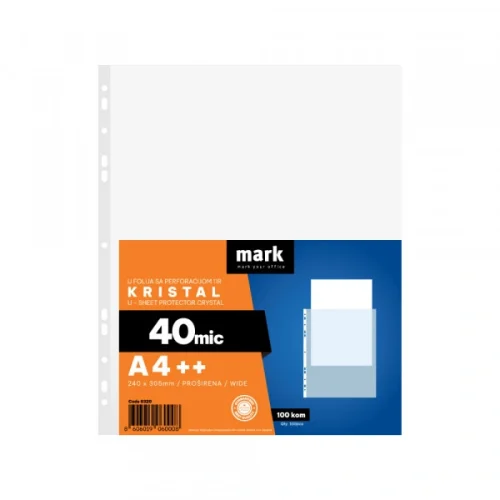 U folija 40 mic 1 100 MARK A4++