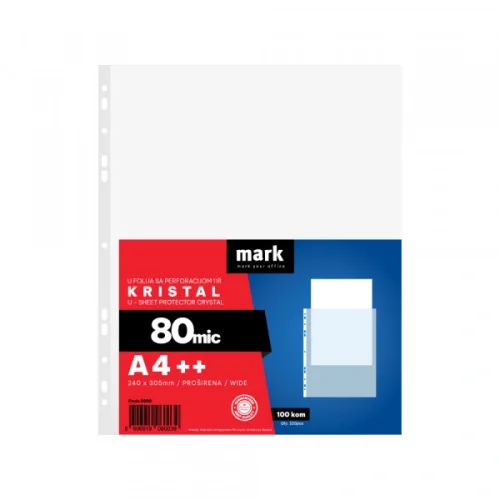U folija 80 mic 1