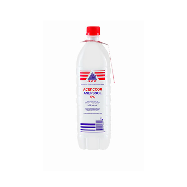asepssol 5% 1L jasvel