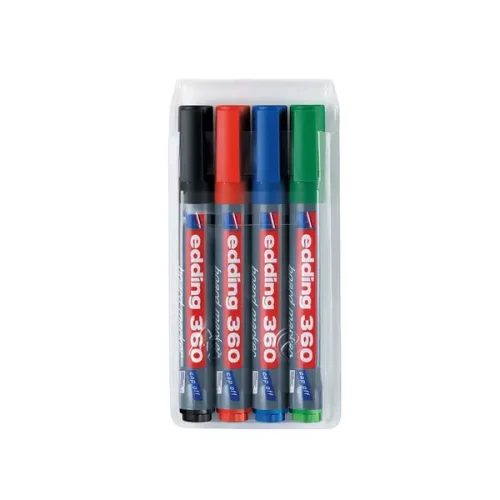 Board marker Edding 360 set od 4 markera različitih boja