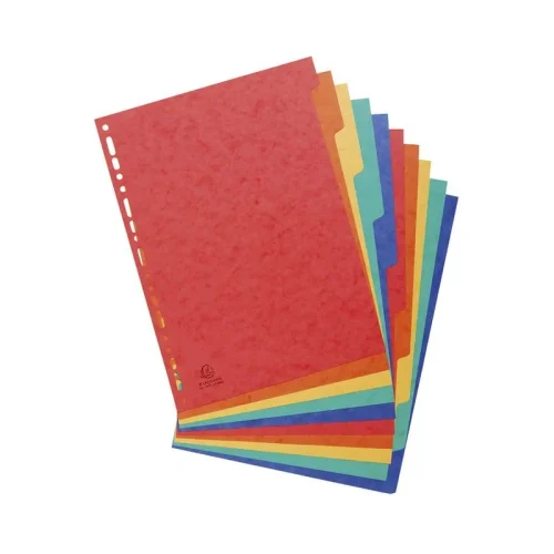 Pregradni-karton-A4-Exacompta-1410E-kolor-10-1 Pregradni karton A4 Exacompta 1410E kolor 10/1